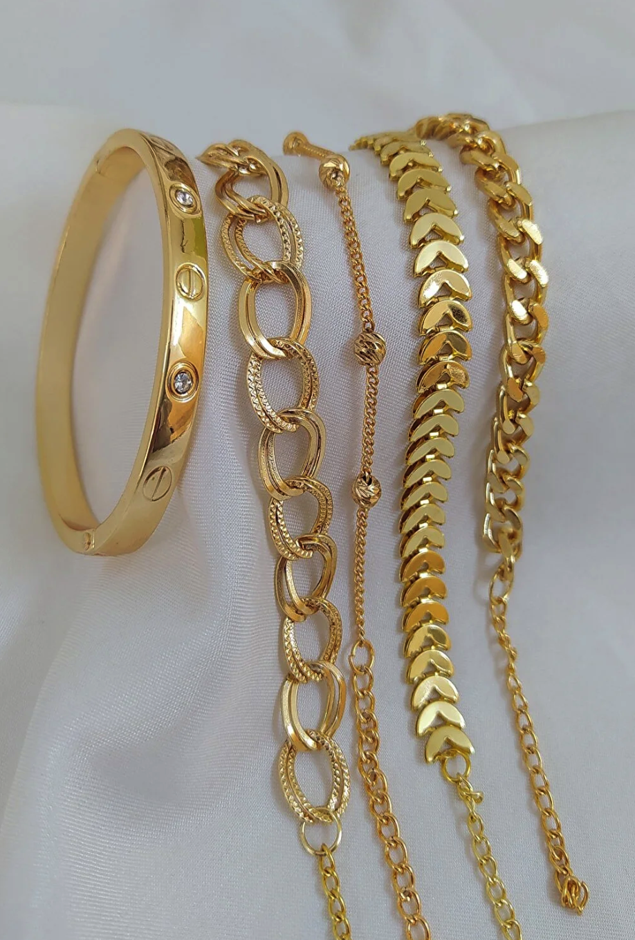 KOBA Gold Plated Women's Combination Bracele