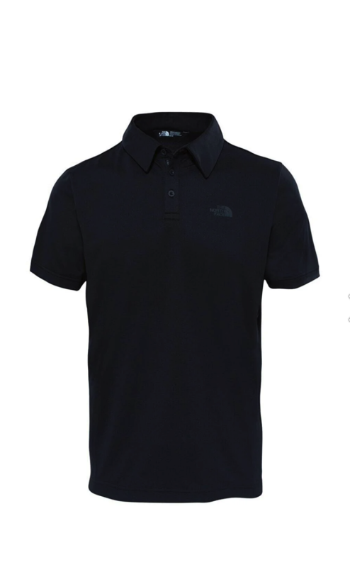 The North Face M TANKEN POLO Black Mens Short Sleeve T-Shirt 100529832 T92WAZJK3