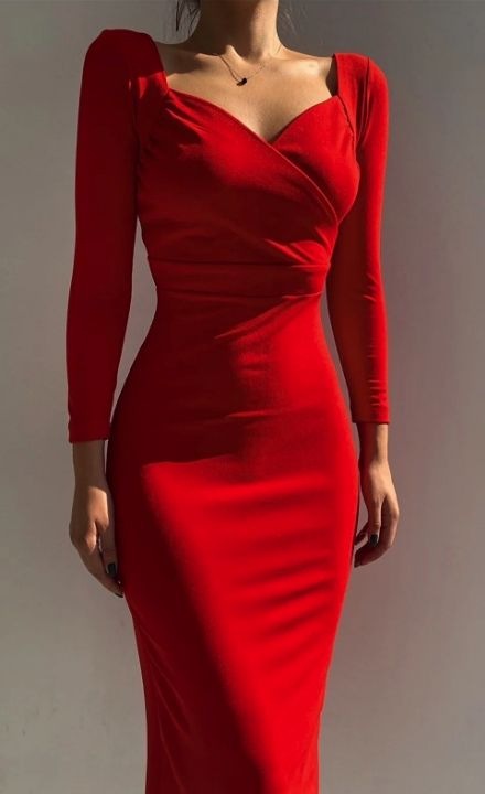 FashionSteel Double Breasted Neckline Back Slit Diamanta Women Black Midi Dress 22y000009 22Y000009