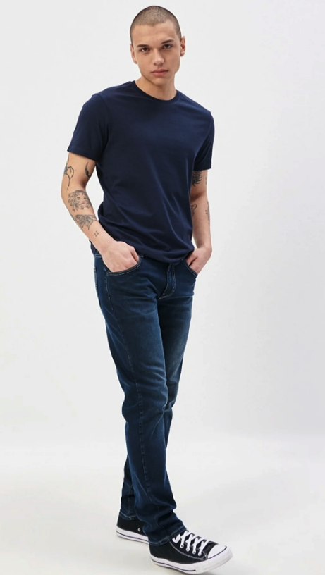 Riders by Lee Dallas Regular Fit Normal Waist Stone Elastic  Jeans L002